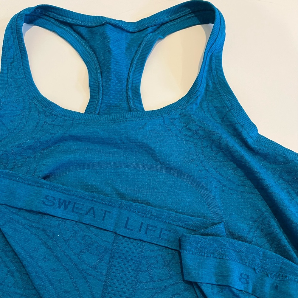 Lululemon Swiftly Racerback Tech Tank- Rare color and Pattern!